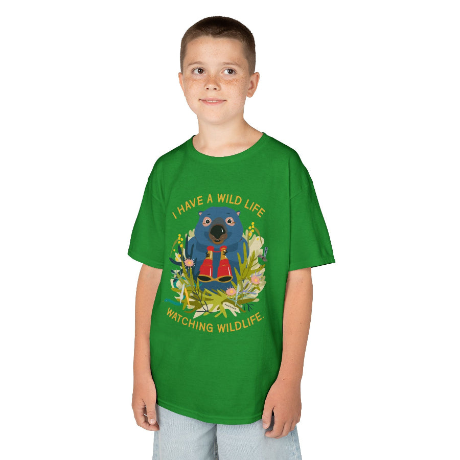 Watching Wildlife kids t shirt