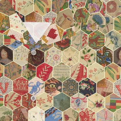 Hexagon Sampler Hawaiian Shirt