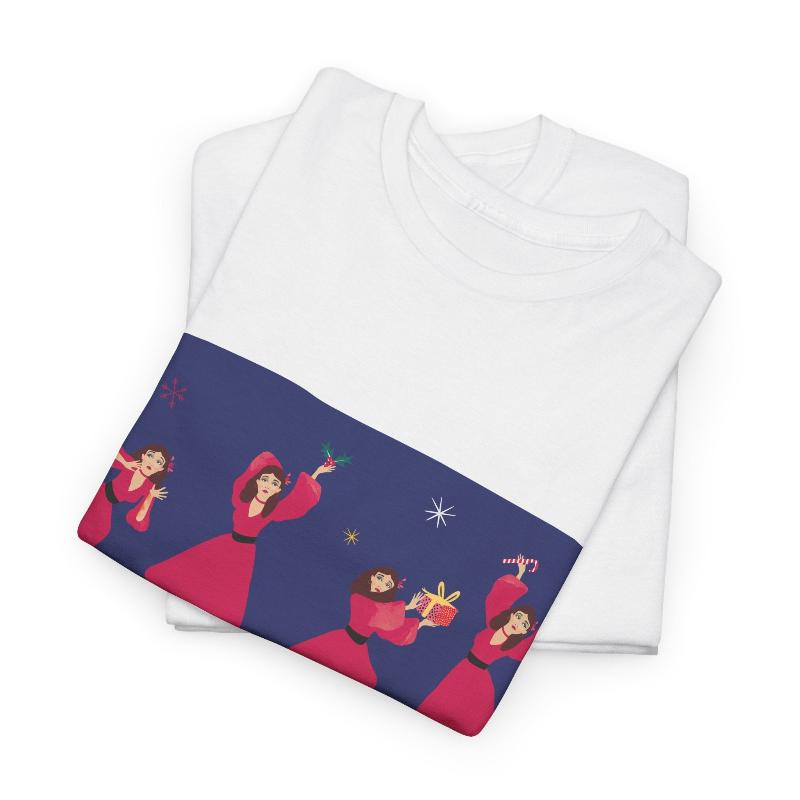 Christmas Kate classic cotton t shirt