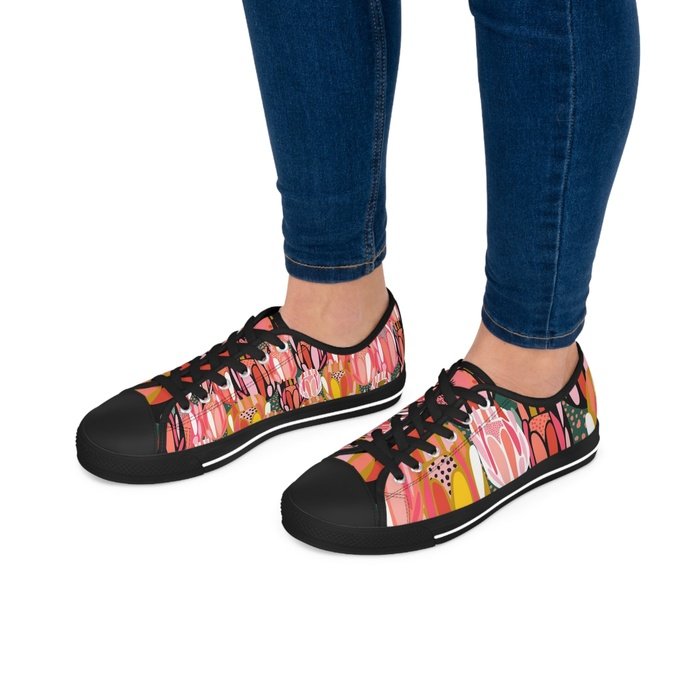 Protea Abstract low top sneakers