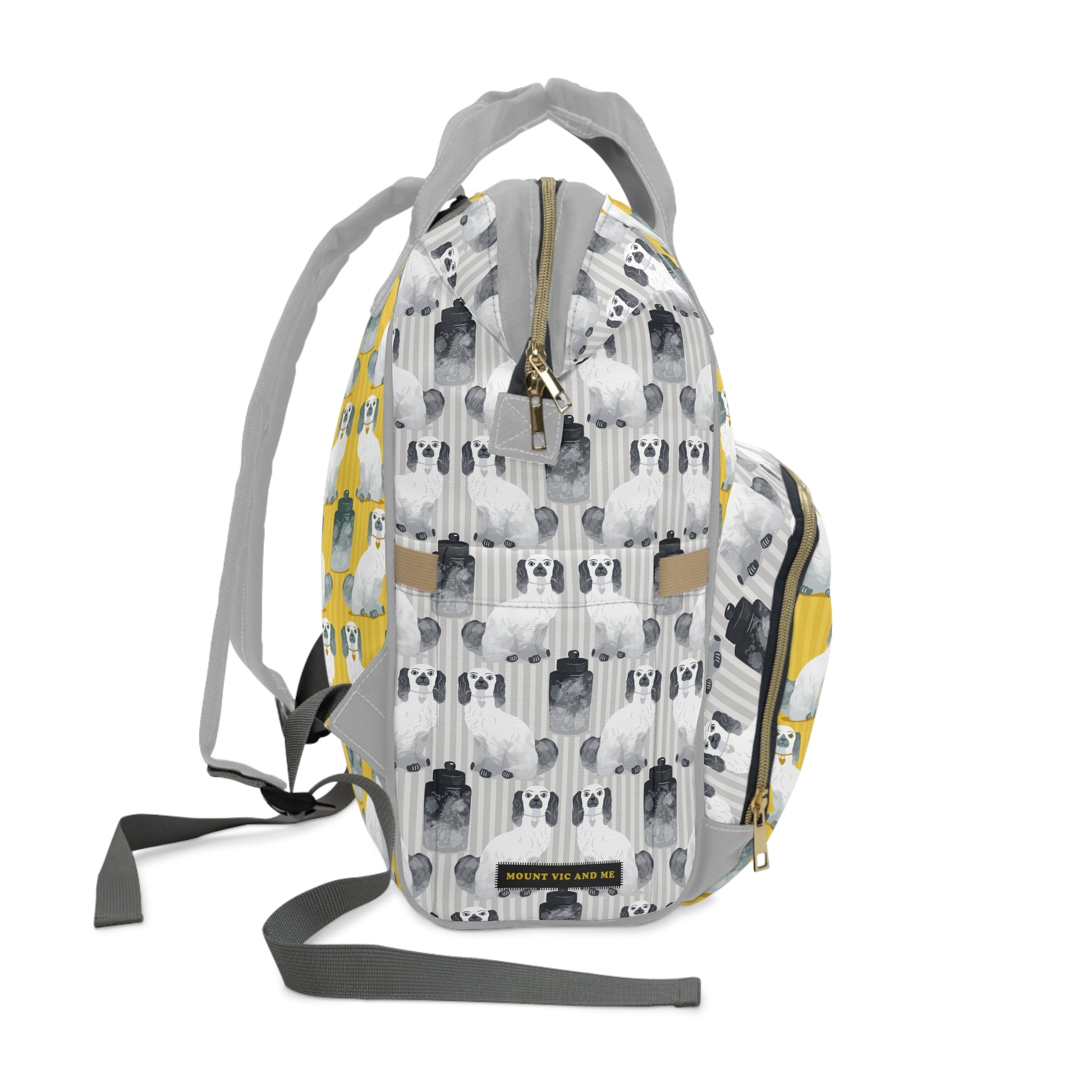 Staffordshire dogs backpack