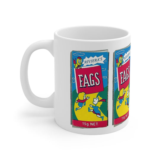 Fags nostalgic mug