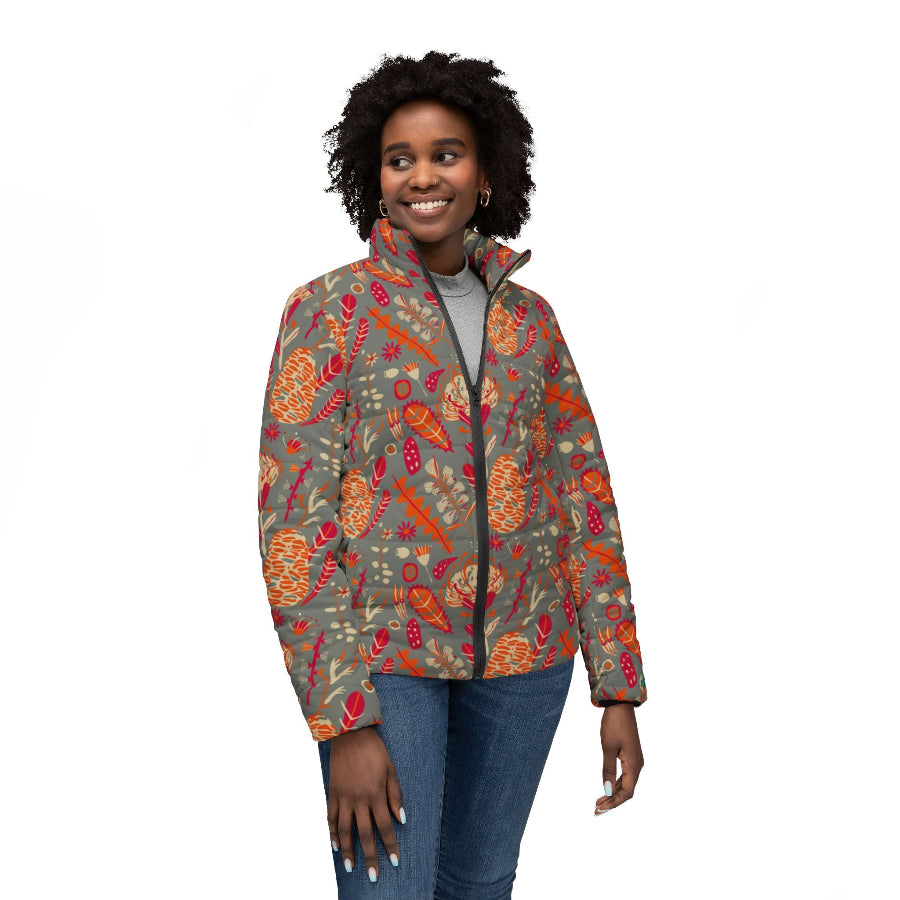 Australian Flora women’s puffer jacket