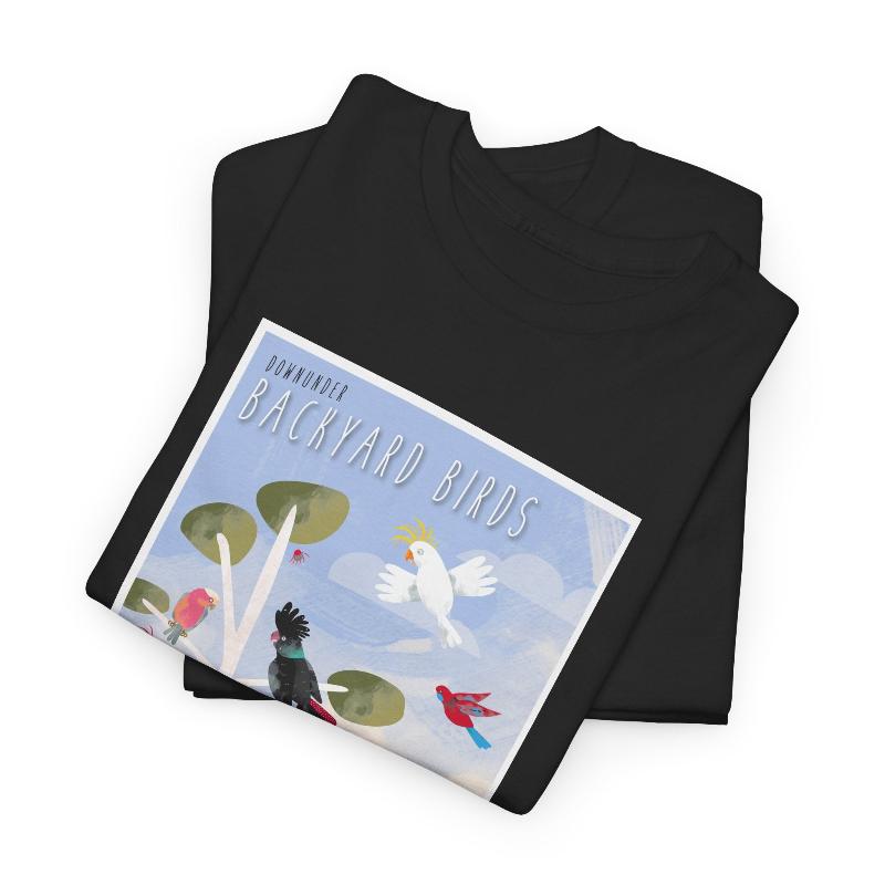 Backyard Birds classic cotton t shirt