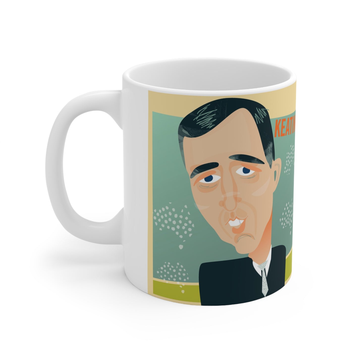 Paul Keating caricature mug