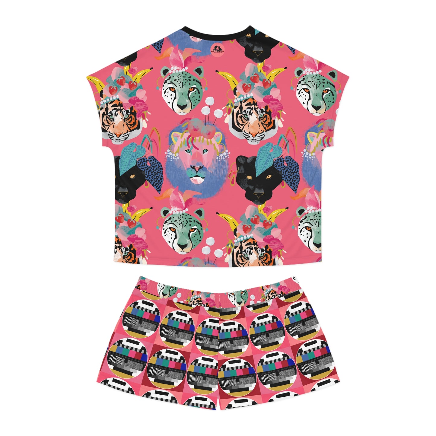 No signal vs Acapulco Cats Pajama set