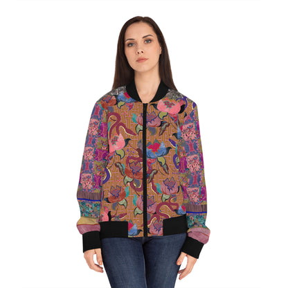 Opulent Snake Women's Bomber Jacket