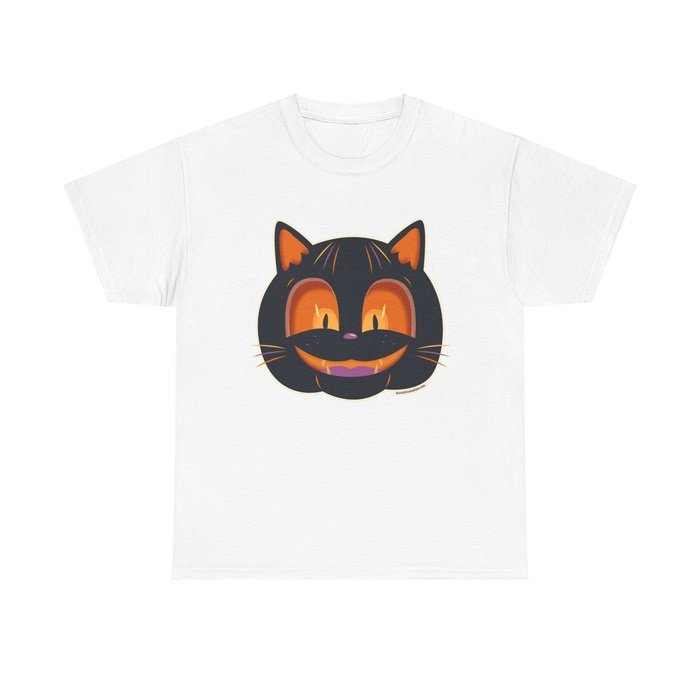 Halloween black cat classic t shirt