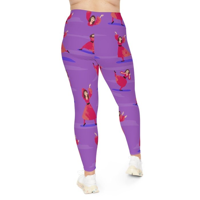 Curvy Cathy Dance Moves Leggings 2xl-6xl