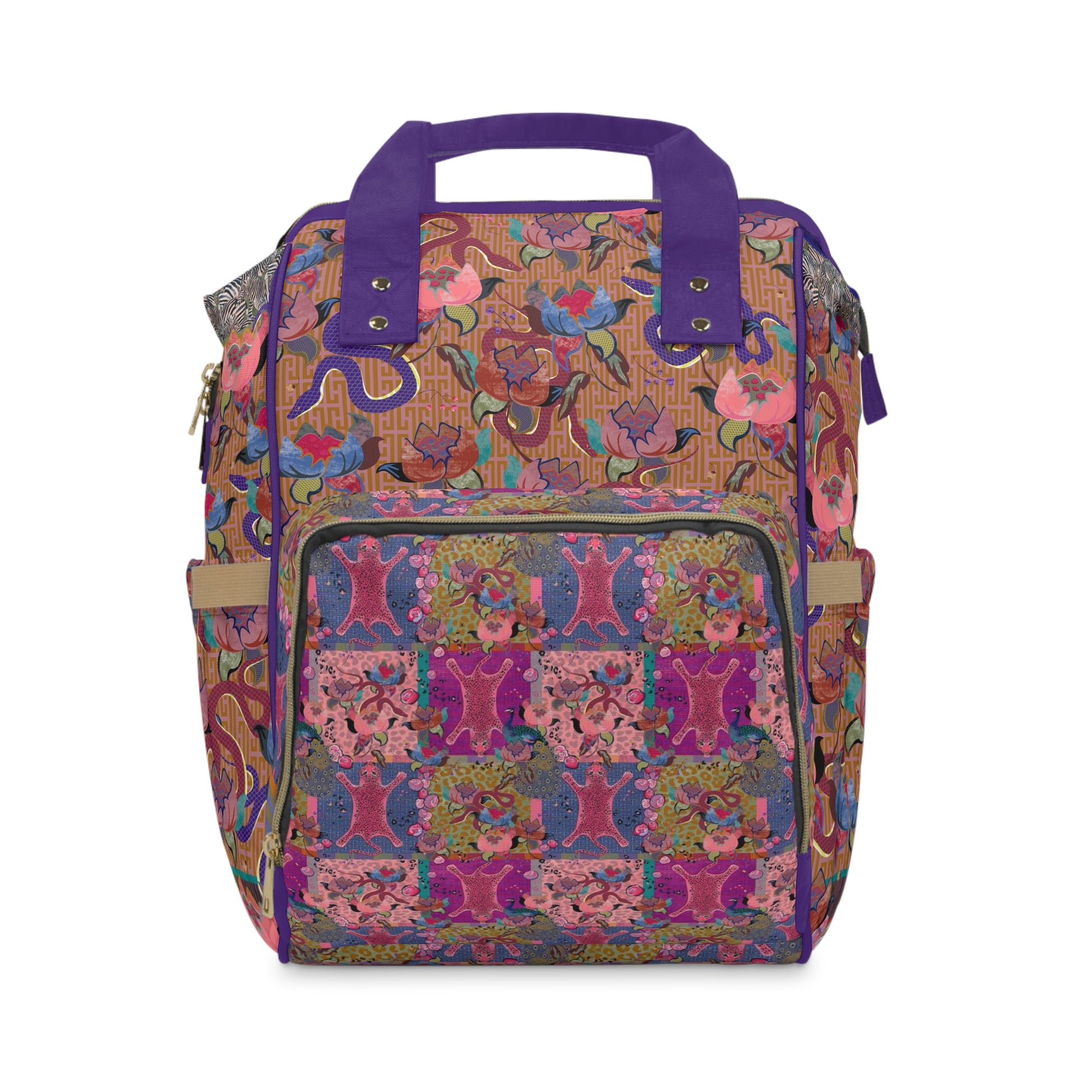 Opulent beasts boho backpack