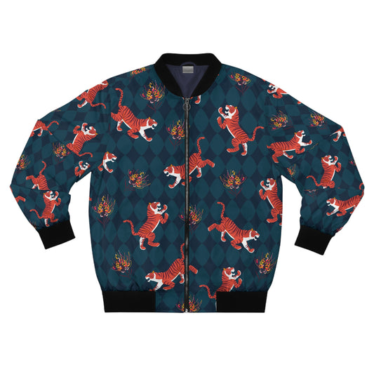 Grevillea Tigers Men's Bomber Jacket