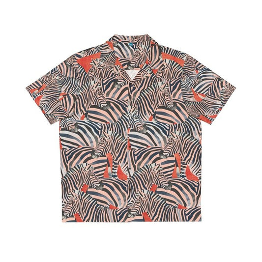 Zebra Crossing Hawaiian Shirt