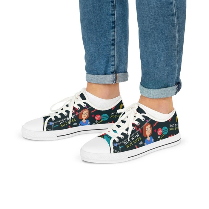 Julia Gillard misogyny mens low top sneakers