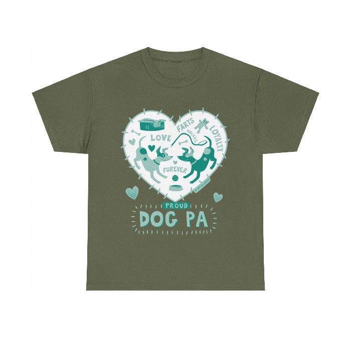 Proud Dog Pa Furever t shirt