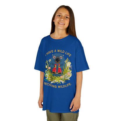 Watching Wildlife kids t shirt