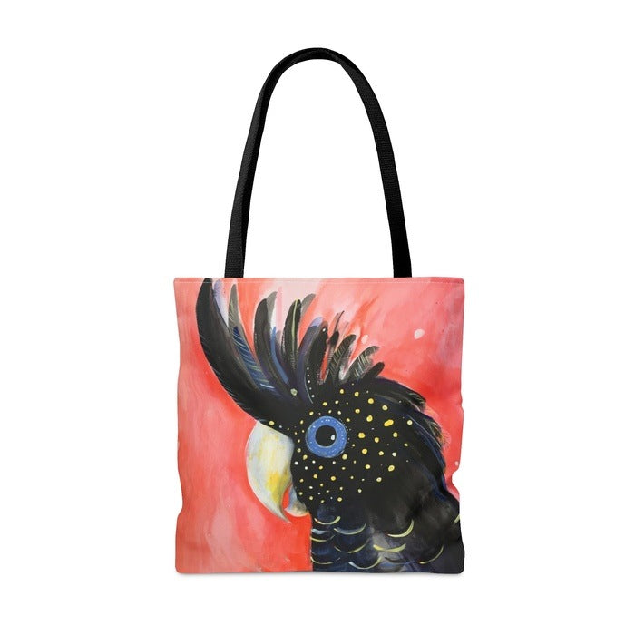 Black Cockatoo tote bag