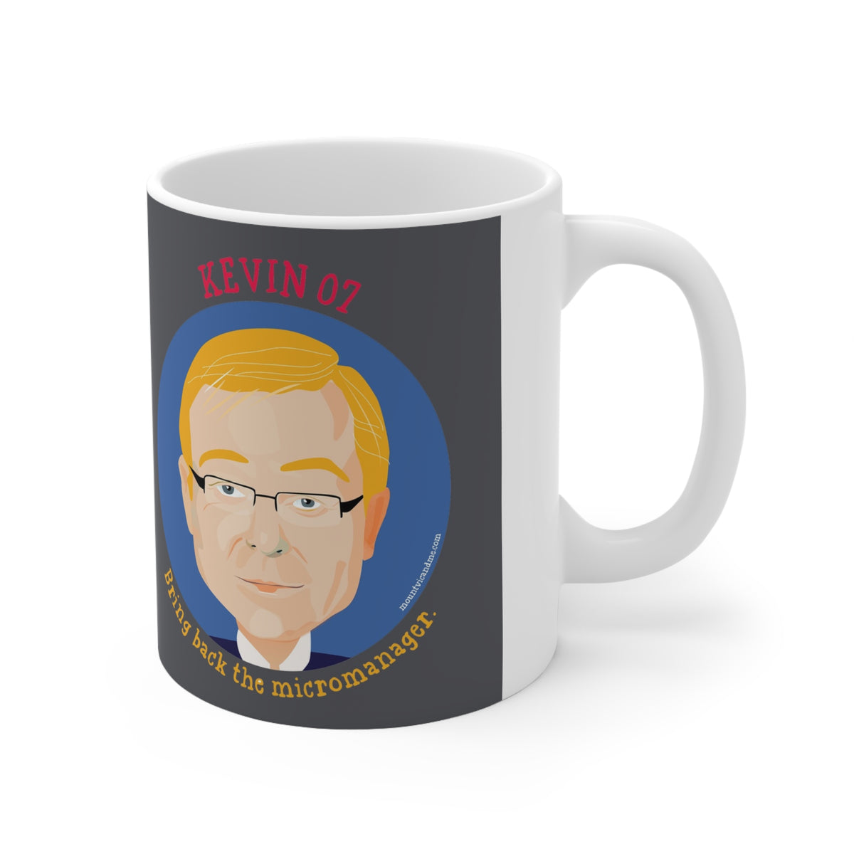 Kevin Rudd Mug Kevin Rudd micromanager mug (npow) – Mount Vic and Me