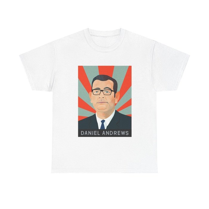 Daniel Andrews VIC Premier cotton t shirt