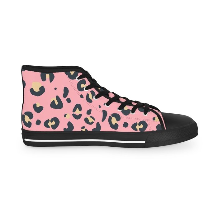 Kitsch cat high top mens sneakers