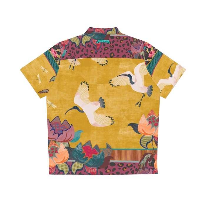 Opulent Ibis Hawaiian Shirt