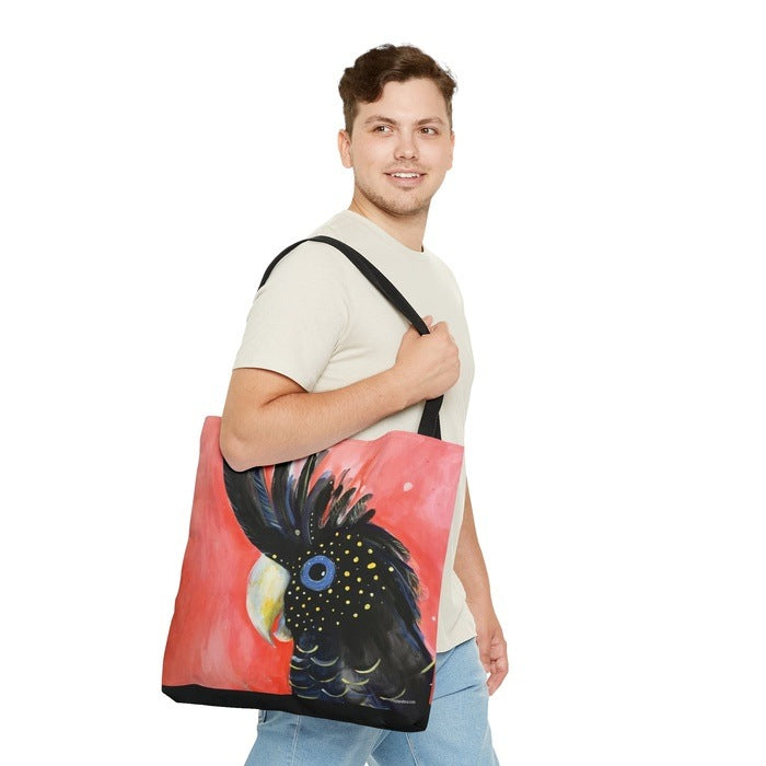 Black Cockatoo tote bag