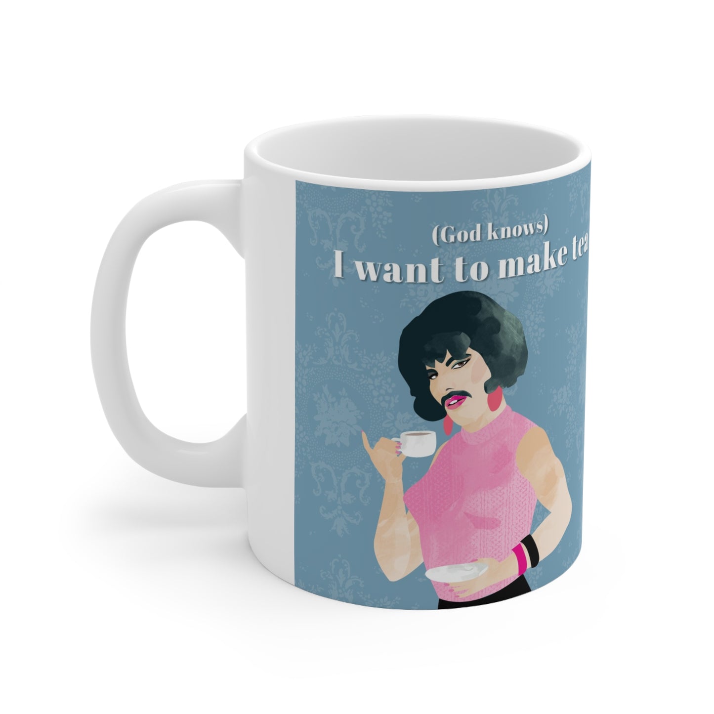 I want to make tea mug