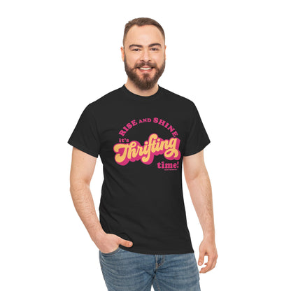 It's Thrifting Time classic cotton t shirt