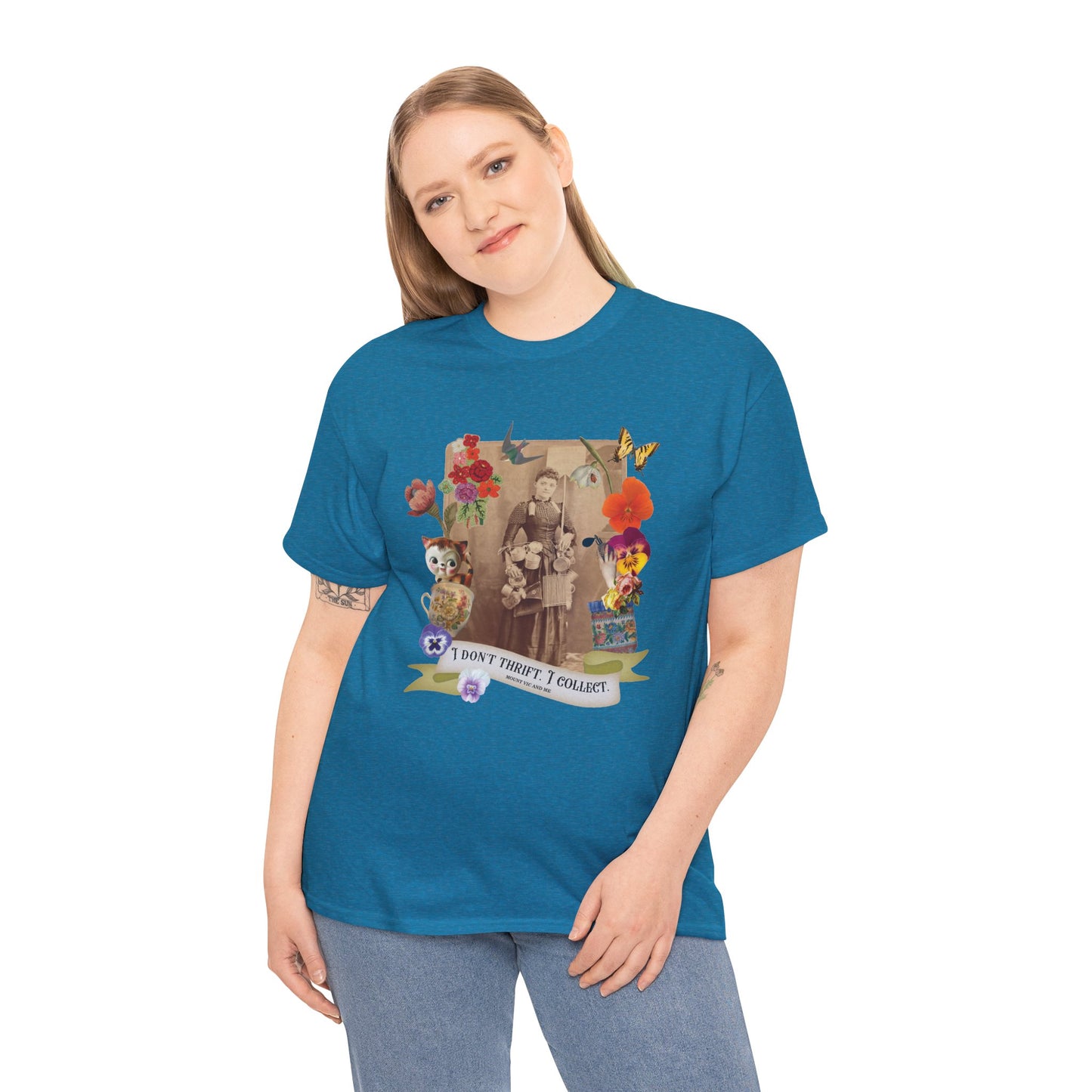 I don't thrift classic cotton t shirt