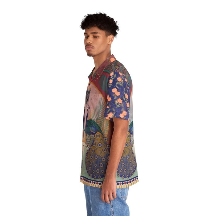 Peacock Paradise Hawaiian Shirt