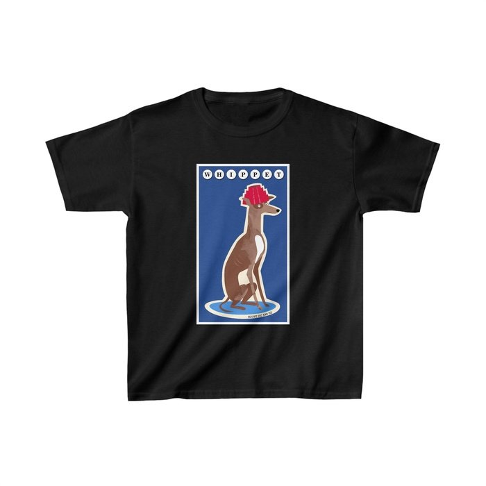 Whippet kids t shirt