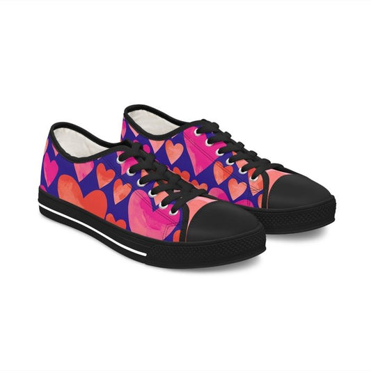 Breakfast at Sweethearts womens low top sneakers