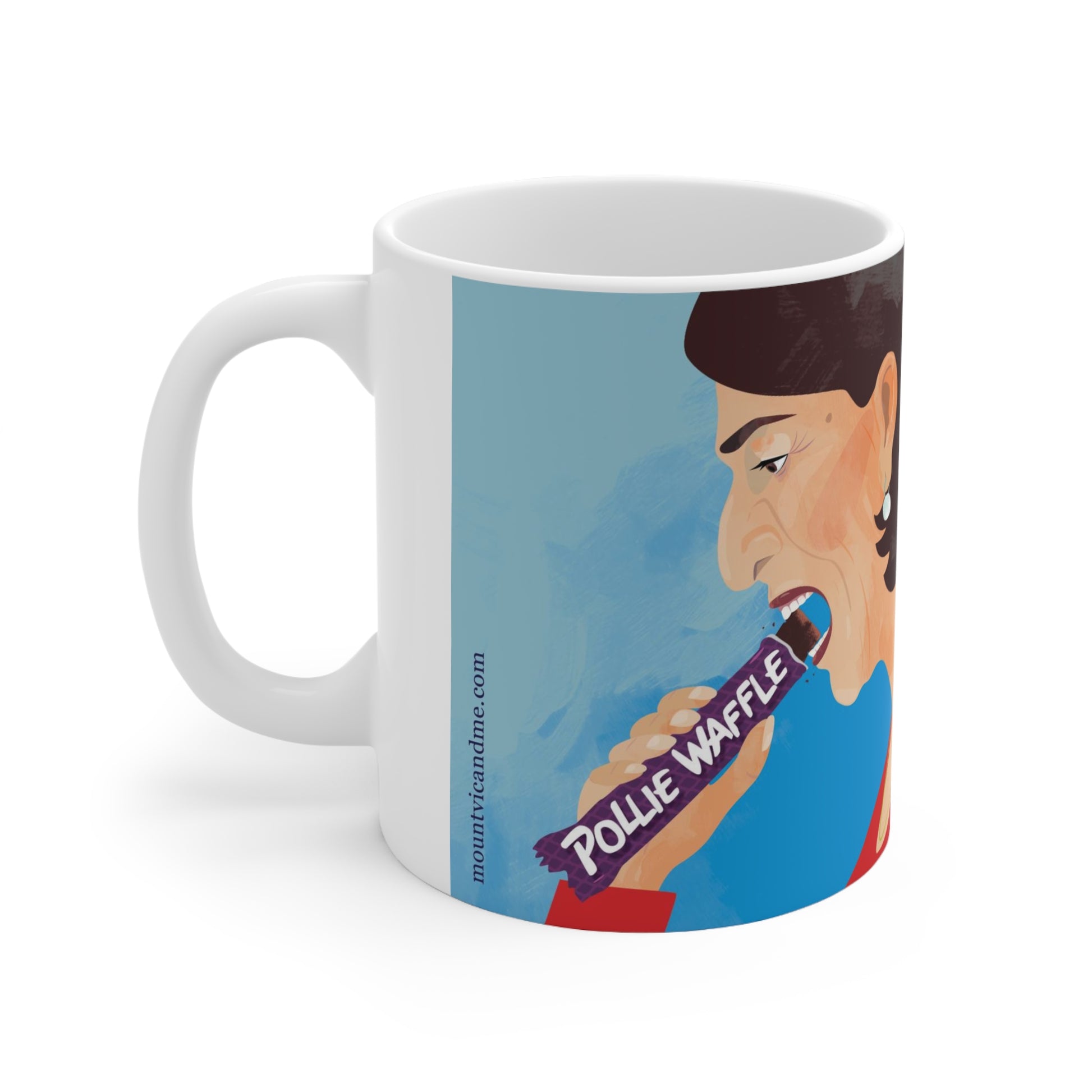 Gladys Pollie Waffle mug