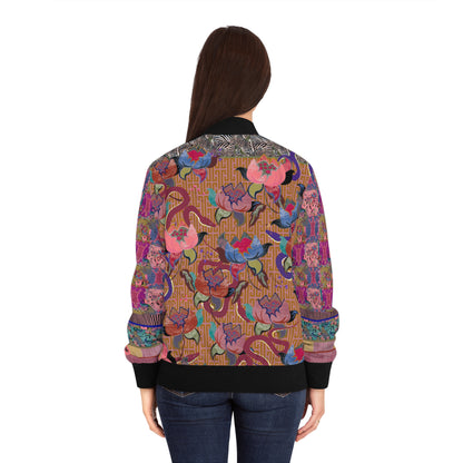 Opulent Snake Women's Bomber Jacket