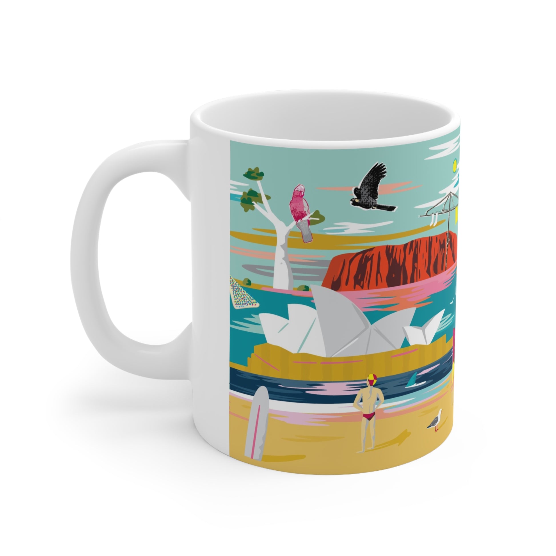 Australiana Paint by Numbers mug