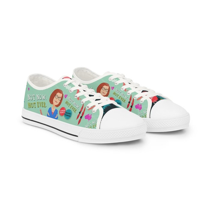 Julia Gillard misogyny mens low top sneakers