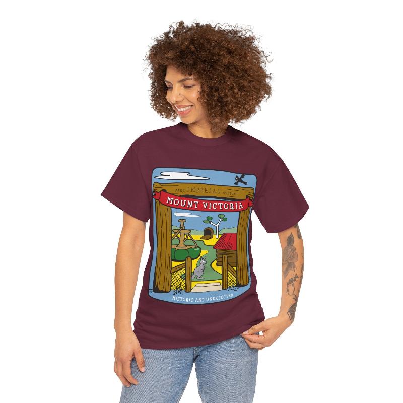 Mount Victoria Blue Mountains classic cotton t shirt