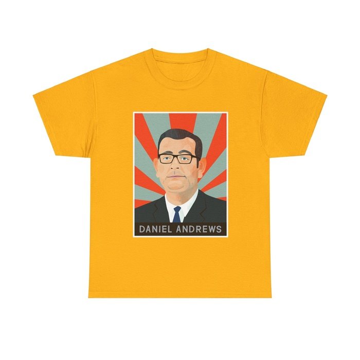 Daniel Andrews VIC Premier cotton t shirt