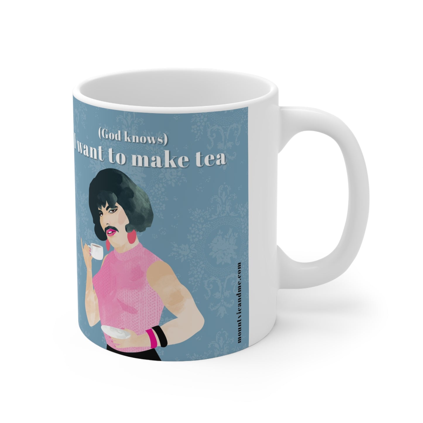 I want to make tea mug