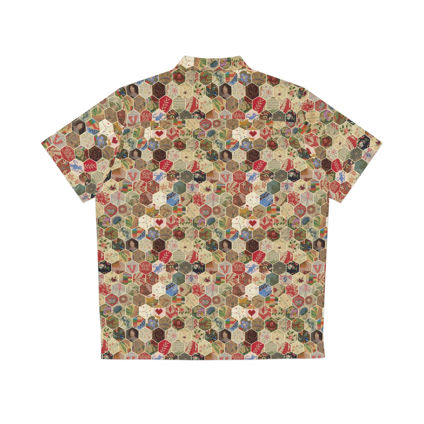 Hexagon Sampler Hawaiian Shirt