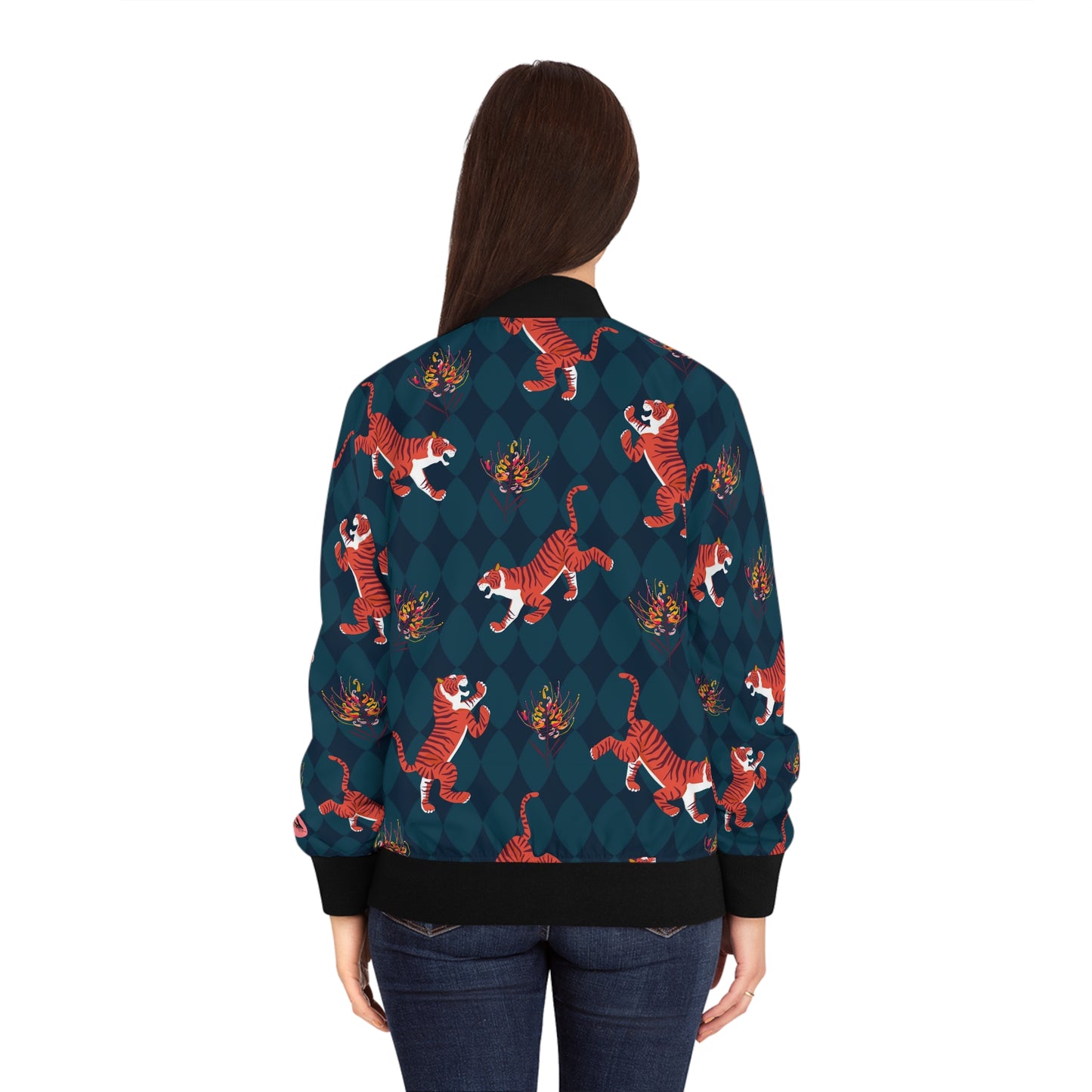 Grevillea Tigers Women's Bomber Jacket