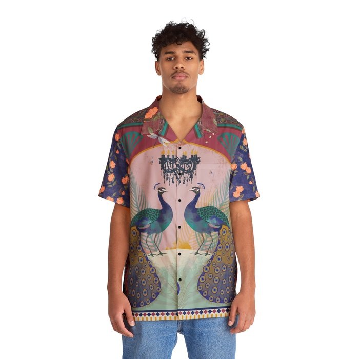 Peacock Paradise Hawaiian Shirt