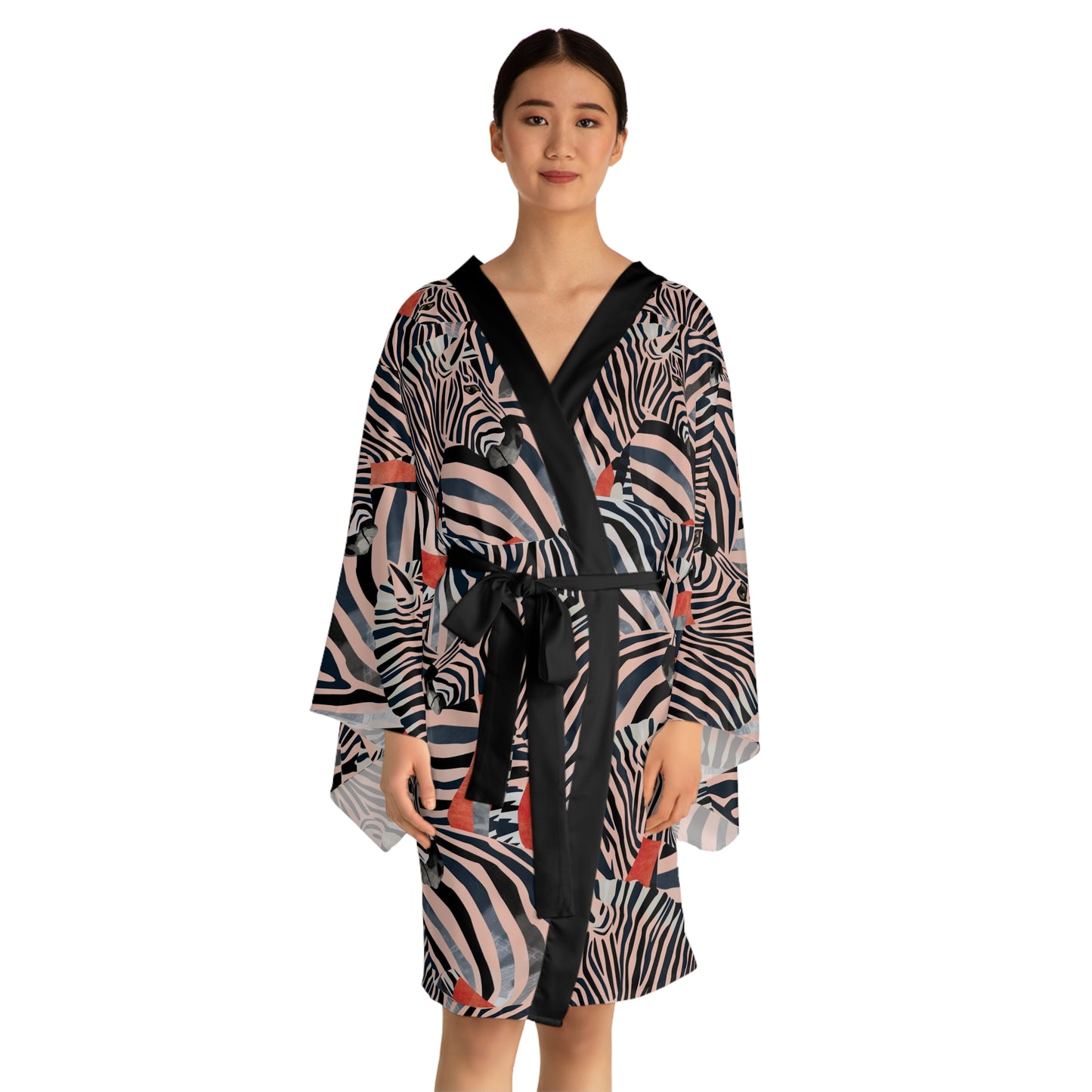 Party Zebra kimono robe