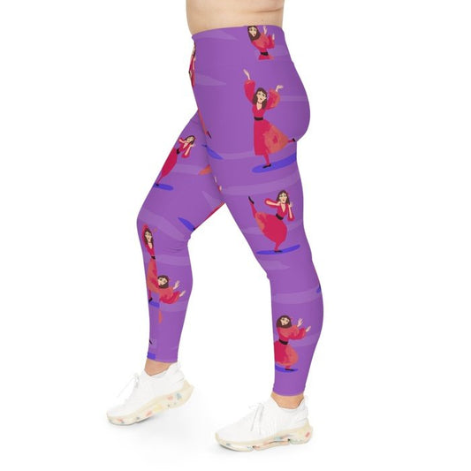 Curvy Cathy Dance Moves Leggings 2xl-6xl