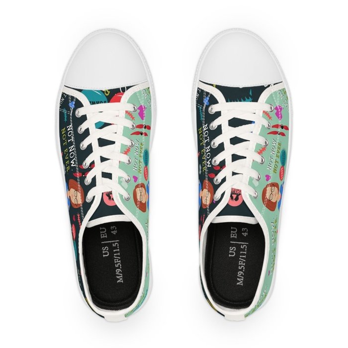 Julia Gillard misogyny mens low top sneakers