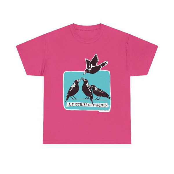 A Mischief of Magpies classic cotton t shirt – Mount Vic and Me