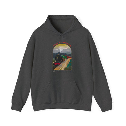 All Aboard for the Blue Mountains hoodie