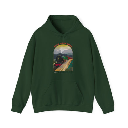 All Aboard for the Blue Mountains hoodie