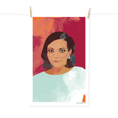 Anne Aly tea towel