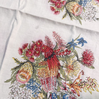 Australiana floral tablecloth