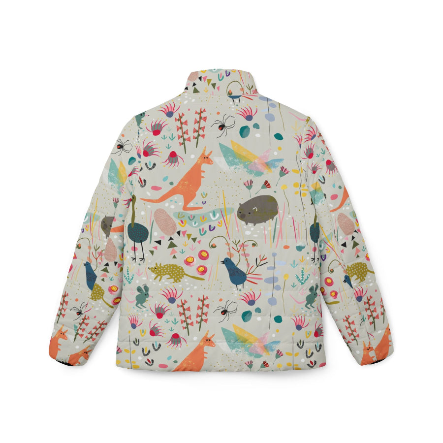 Australian Animals women’s puffer jacket